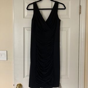 White House Black Market Sleeveless Black Dress